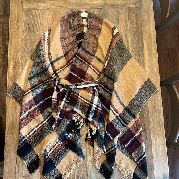 David and Young Sweaters - David and Young Shawl Wrap Cardigan